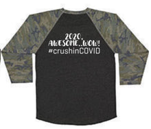 Load image into Gallery viewer, Women&#39;s Camo 3/4 Length Sleeve Shirt
