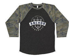 Load image into Gallery viewer, Women&#39;s Camo 3/4 Length Sleeve Shirt

