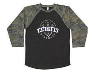 Women's Camo 3/4 Length Sleeve Shirt